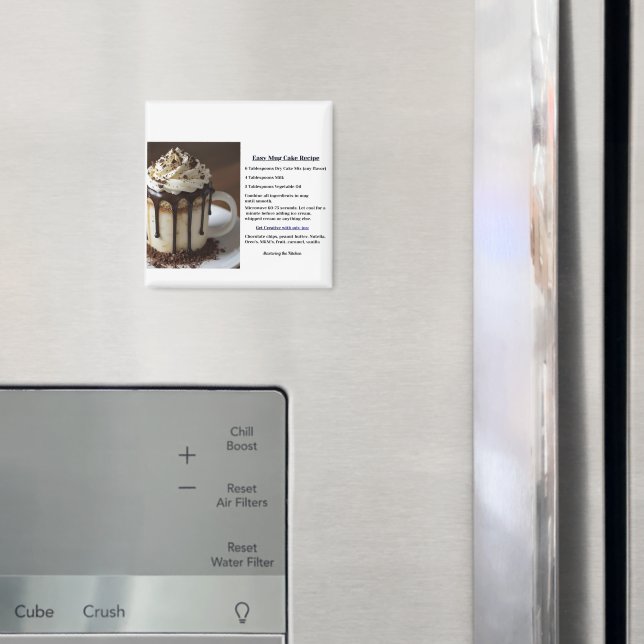 Íman Simple Instant Mug Cake Recipe (In Situ (Fridge))