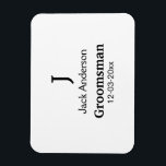 Íman SIMPLE MINIMAL adicione o seu nome presente person<br><div class="desc">design</div>