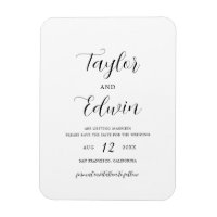 Simples Casamento Moderno Contemporâneo Salvar A D