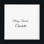 Íman SIMPLES chá de fraldas MINIMAL.CUTIE ADICIONAR NOM<br><div class="desc">Design</div>