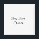 Íman SIMPLES chá de fraldas MINIMAL.CUTIE ADICIONAR NOM<br><div class="desc">Design</div>