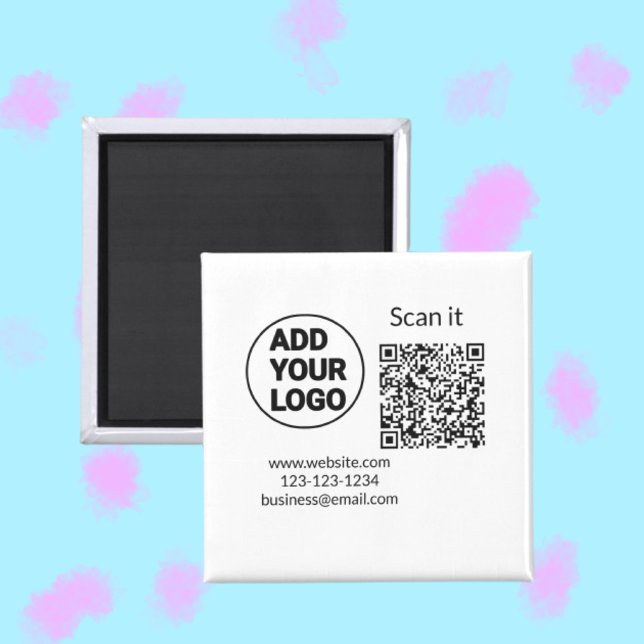 Íman Simples código q r adicionar logotipo nome de códi (Criador carregado)