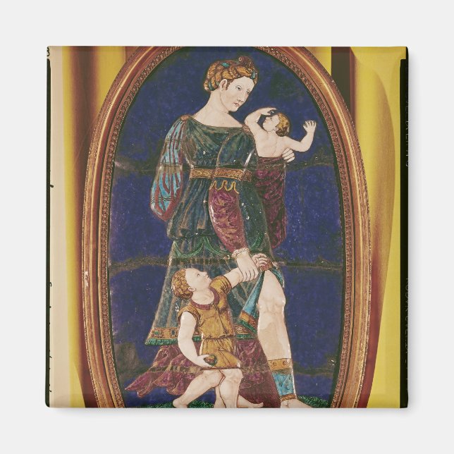 Íman Simples com a Caridade, Limousin, 1559 (Frente)