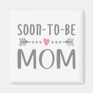 Íman Simples Dia de as mães de mamãe em breve  Magnet