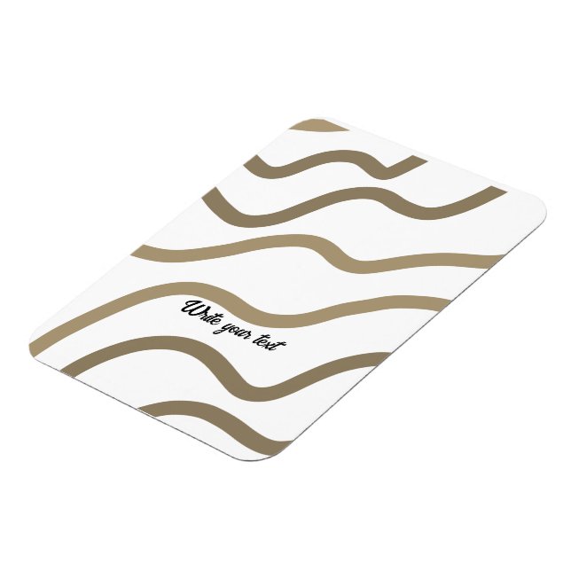 Íman simples e mínimo adicione seu texto foto natal (Left Side)