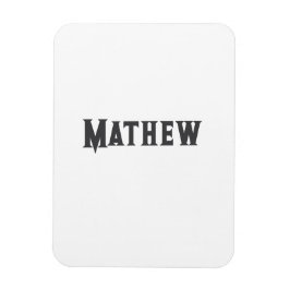 Íman simples letra inicial monograma adicionar sua letr