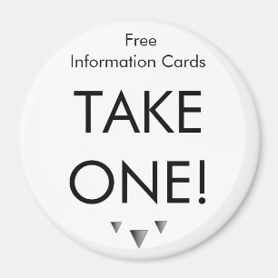 Íman Simples tome um ímã - personalizado