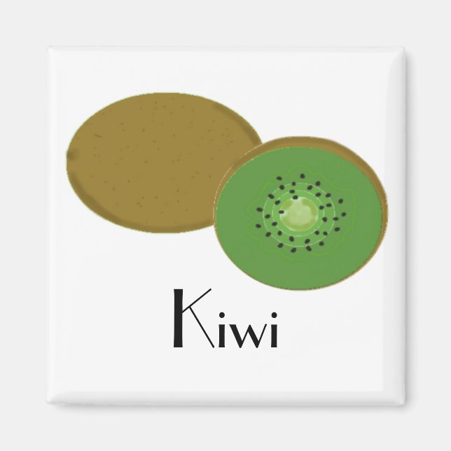 Íman Simplesmente Fruta Kiwi (Frente)