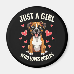 Íman Simplesmente uma garota que adora Boxers