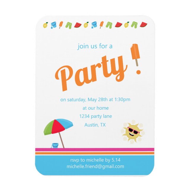 Íman Simplesmente Verão (Vertical)