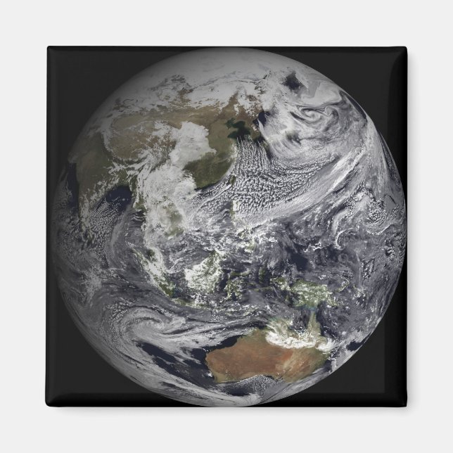 Íman Simulação em nuvem da Terra do cheio (Frente)