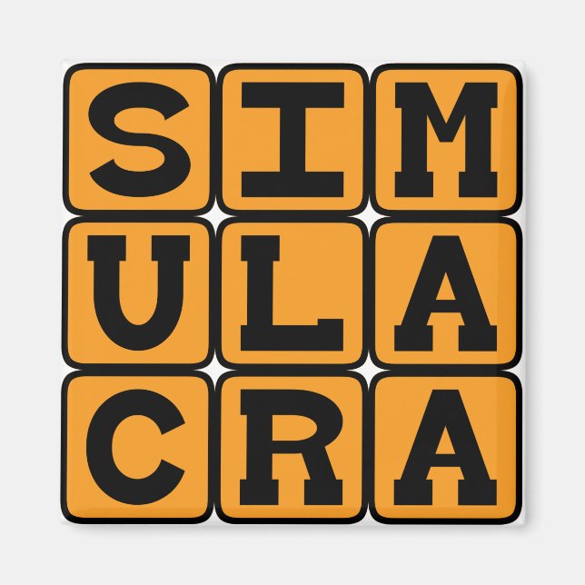 Íman Simulacros, Representação de Algo (Frente)