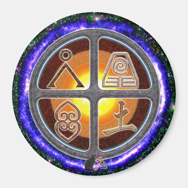 Íman Sinais da Terra (Frente)