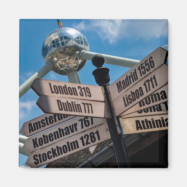 Íman Sinais de Capital City, Bruxelas (Frente)