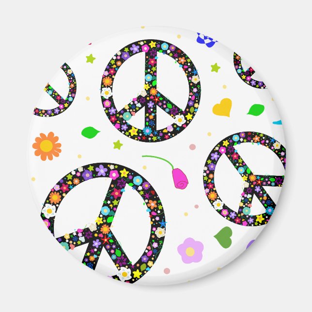 Íman Sinais de paz e flores (Frente)