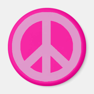 Íman Sinais de paz rosa