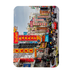 Íman Sinais em Chinatown, Bangkok, Tailândia