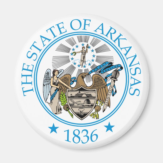 Íman sinal de Arkansas (Frente)