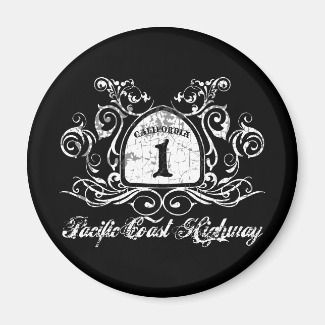 Íman Sinal de autoestrada PCH (Frente)