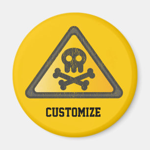 Íman Sinal de Aviso EngraçadoThunder_Cove