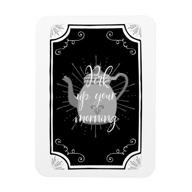 Íman Sinal de Café Antiquado Cozinha Engraçado (Vertical)