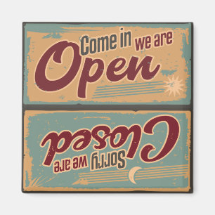 Íman Sinal de Compro Retroativo Abrir máquina de lavar