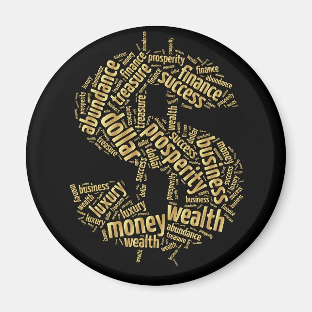 Íman Sinal de dólar (Frente)