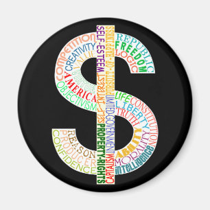 Íman Sinal de Dólar