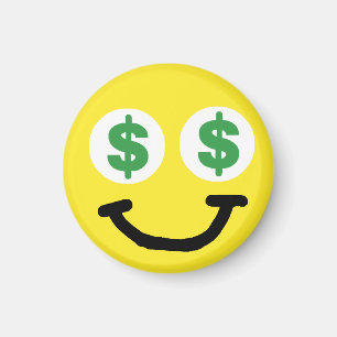 Íman Sinal de Dólar Olhos Magnético