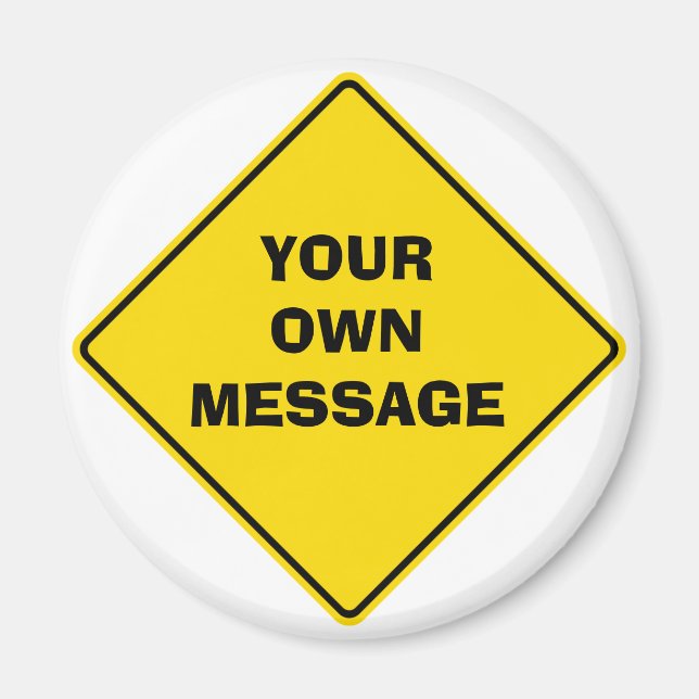 Íman Sinal de estrada (Frente)