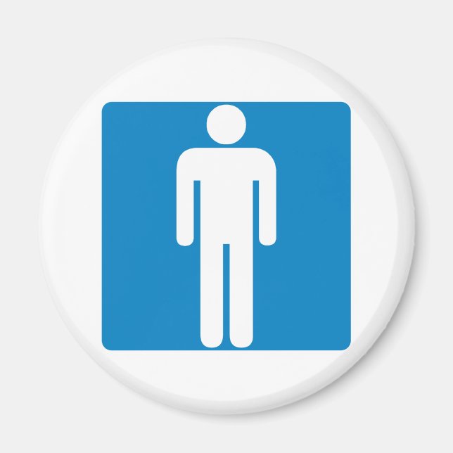 Íman Sinal de Estrada de Restauro masculino (Frente)