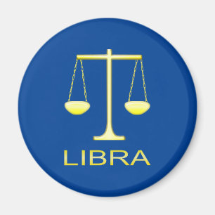 Íman Sinal de estrela do Ouro Libra Escala