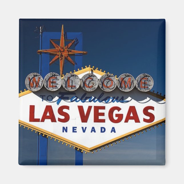 Íman Sinal de Las Vegas (Frente)
