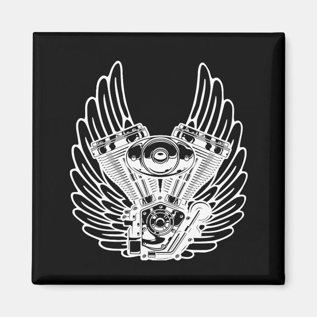 Íman Sinal de motociclista (Frente)