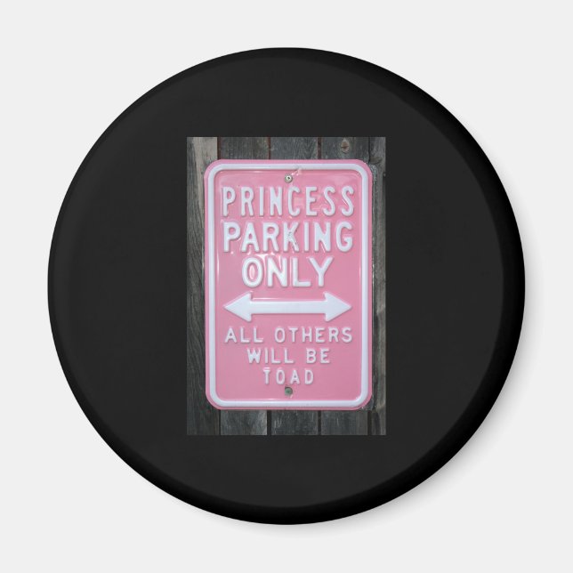 Íman Sinal de Parking da Princesa Funny (Frente)