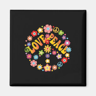 Íman Sinal de Paz Amor 60 anos 70 Groovy Hippie Costume