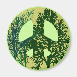 Íman Sinal de Paz das Árvores Verdes