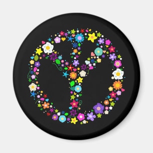 Íman Sinal de Paz Invertido - como o seu inventor queri