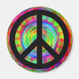 Íman Sinal de Paz Preto Funky