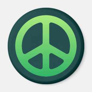 Íman Sinal de Paz Verde