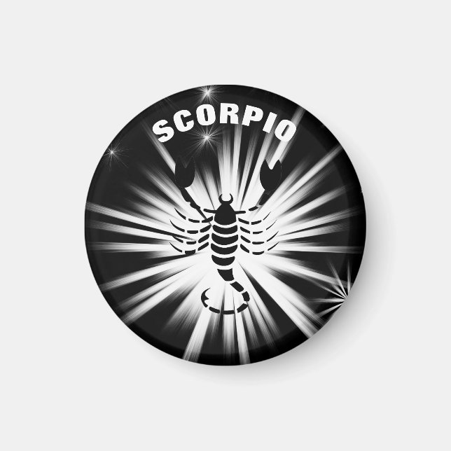 Íman Sinal de Scorpio (Frente)