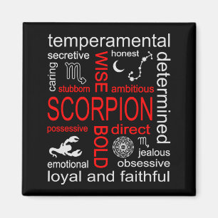 Íman Sinal de Scorpion Zodiac