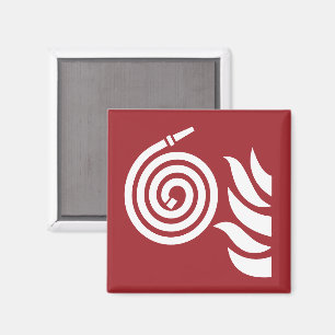 Íman Sinal de segurança da mangueira de incêndio