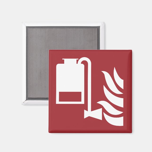 Íman Sinal de segurança da unidade do aplicador de espu (Front/Back)