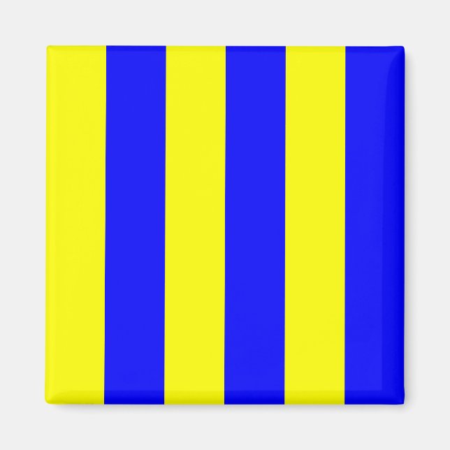 Íman Sinal de Sinalizador Náutico G (Golf) (Frente)