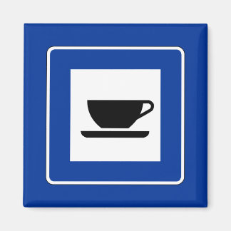 Íman Sinal de Trânsito Café
