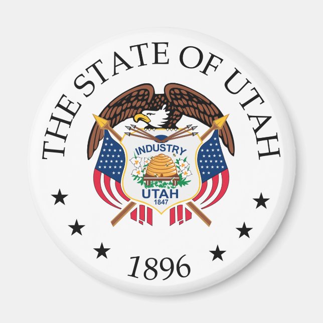 Íman Sinal de Utah (Frente)