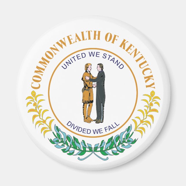 Íman sinal do Kentucky (Frente)