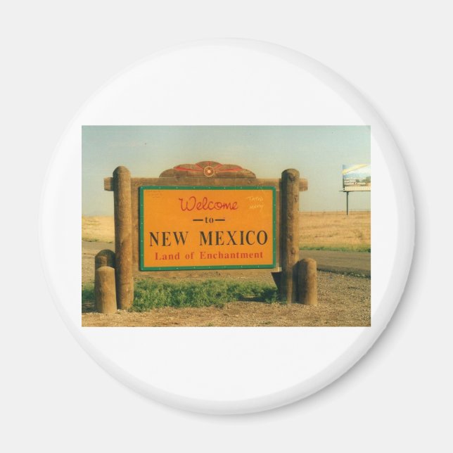 Íman Sinal do Novo México (Frente)