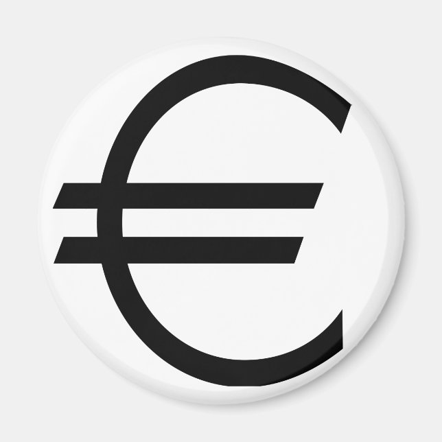 Íman Sinal Euro (Frente)